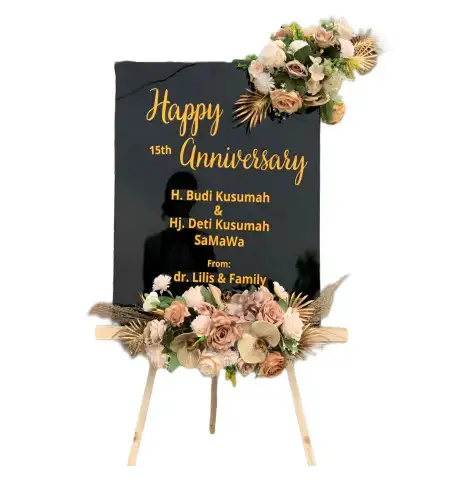 Papan Bunga Akrilik Damarkasiyan