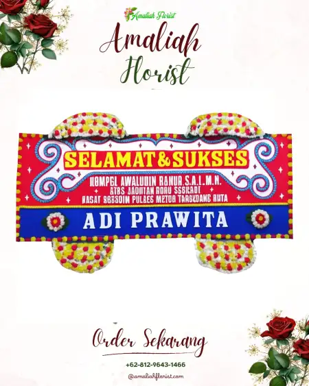Papan Bunga Ucapan Selamat Damarkasiyan