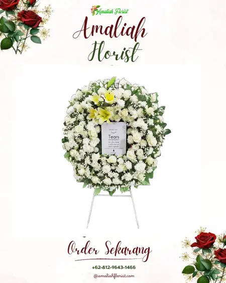 Krans Bunga Duka Damarkasiyan